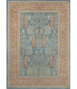 Momeni Isabella Isa-8 Blue Area Rug 2 ft. 7 in. X 8 ft. Runner