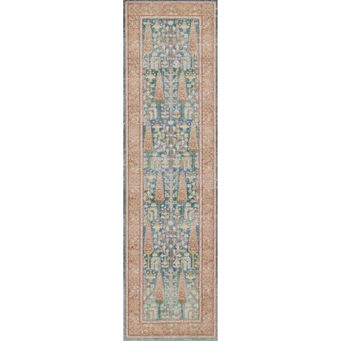 Momeni Isabella ISA-8 Blue 5'3" X 7'3" Area Rug