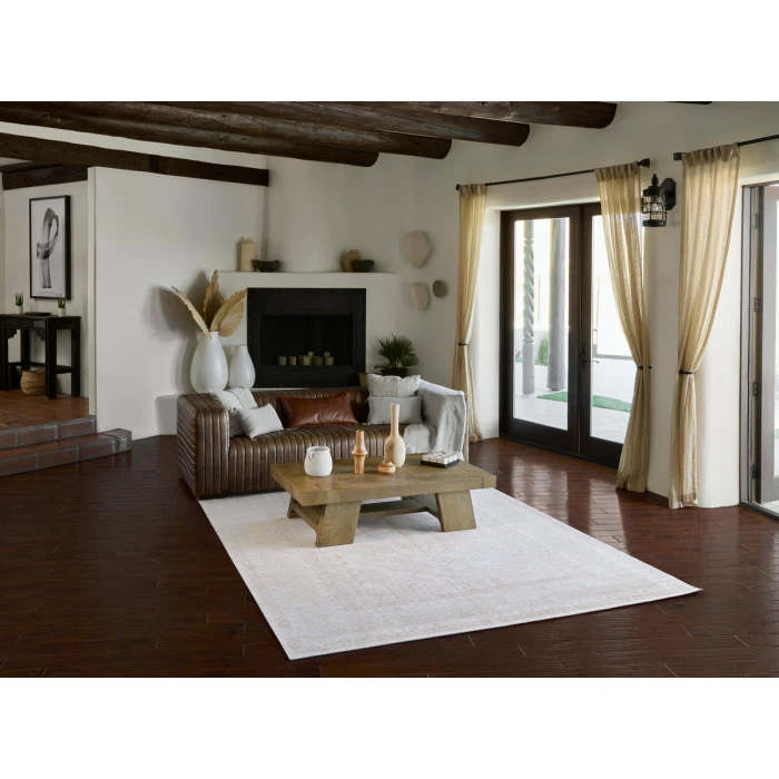 Momeni Isabella ISA-8 Ivory 5'3" X 7'3" Area Rug