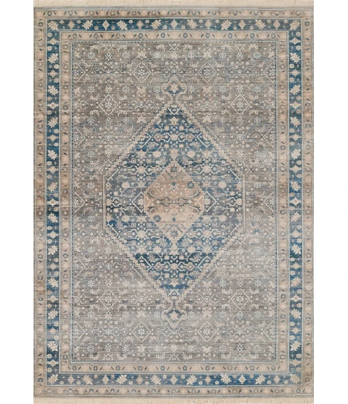 Momeni Izmir Area Rug IZ-03 Blue 2' X 3'