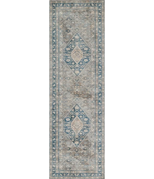Momeni Izmir Area Rug IZ-03 Blue 2' X 3'