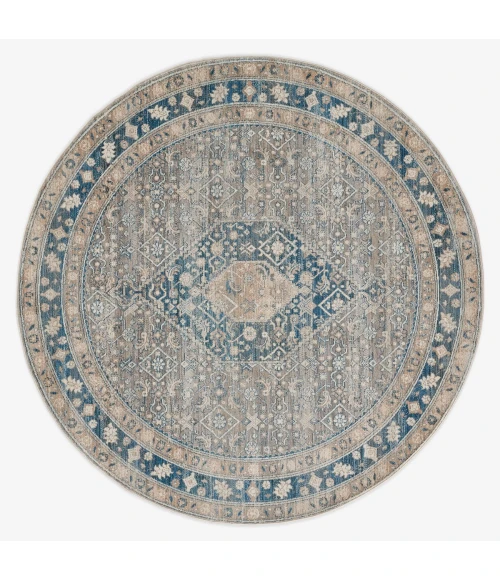 Momeni Izmir Area Rug IZ-03 Blue 2' X 3'