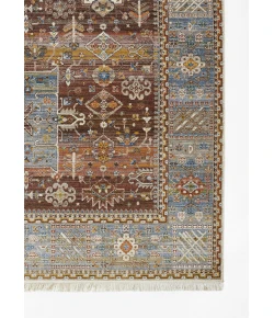 Momeni Izmir Multicolored IZ-07 5ft. X 5ft. Round Rug