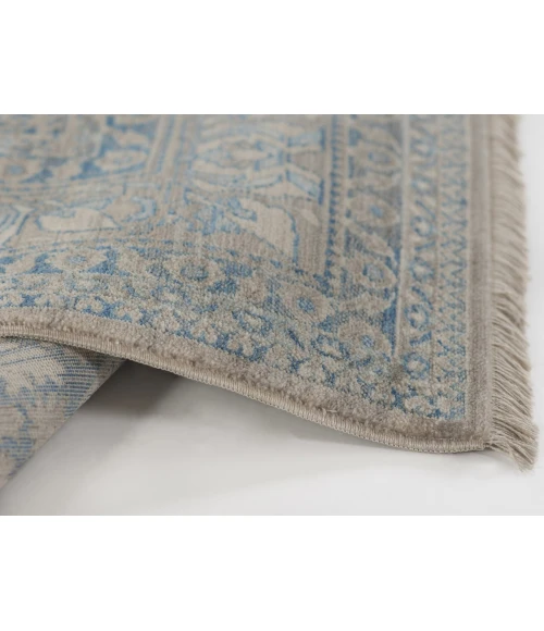 Momeni Izmir IZ-11 Blue 2' X 3' Area Rug