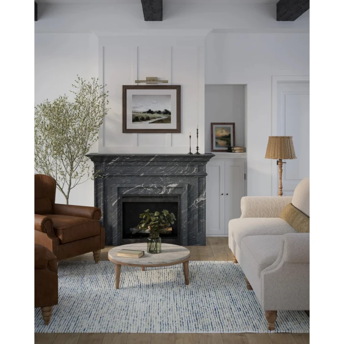 Momeni Jax JAX-1 Blue 3 ft. 6 in. X 5 ft. 6 in. Rectangle Rug