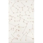 Momeni Novogratz Jem Jem-1 Ivory Area Rug 5 ft. X 7 ft. 6 in. Rectangle