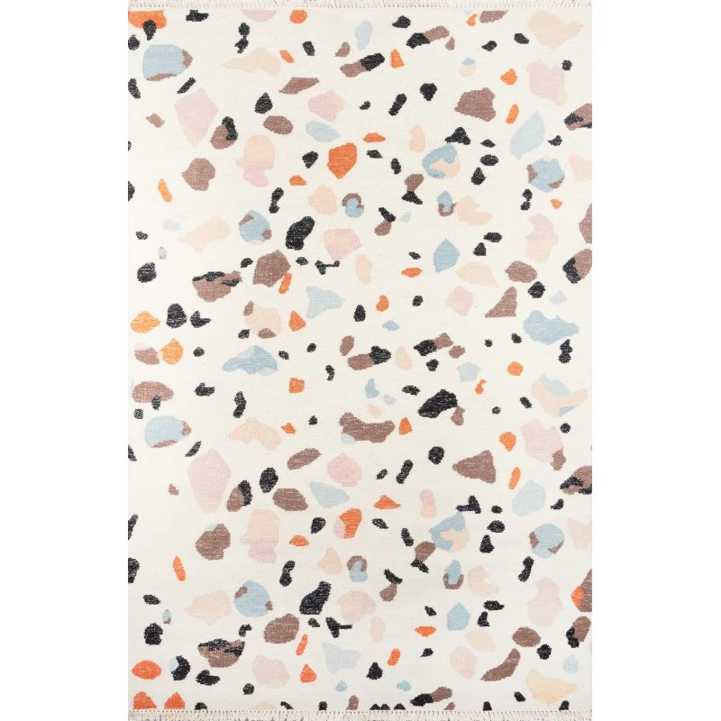 Momeni Jem Area Rug JEM-2 Terri Ivory 2'3 X 8' Runner