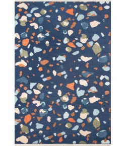Momeni Novogratz Jem Jem-2 Navy Area Rug 5 ft. X 7 ft. 6 in. Rectangle