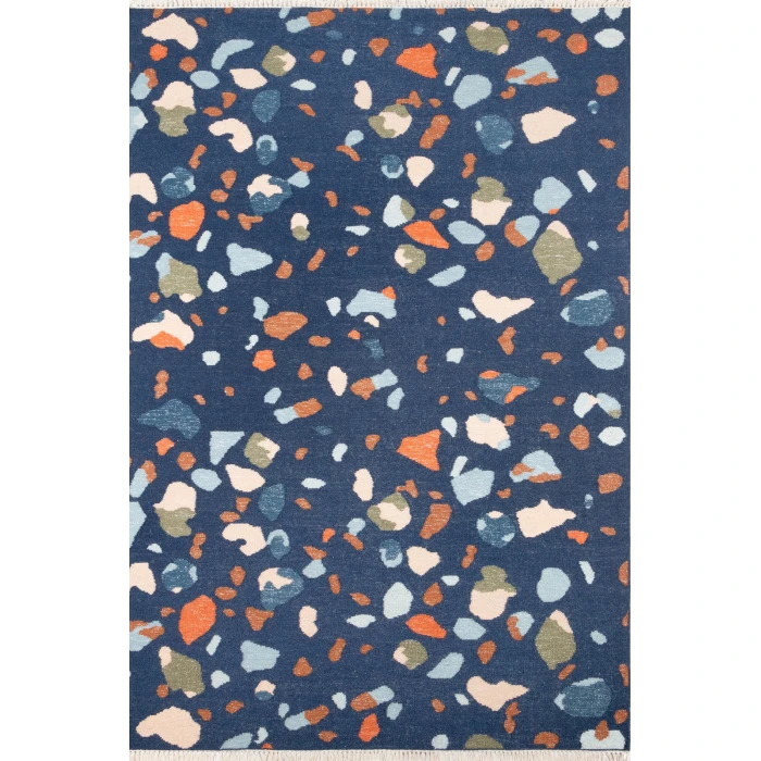 Momeni Jem Area Rug JEM-2 Terri Navy 5' X 7'6
