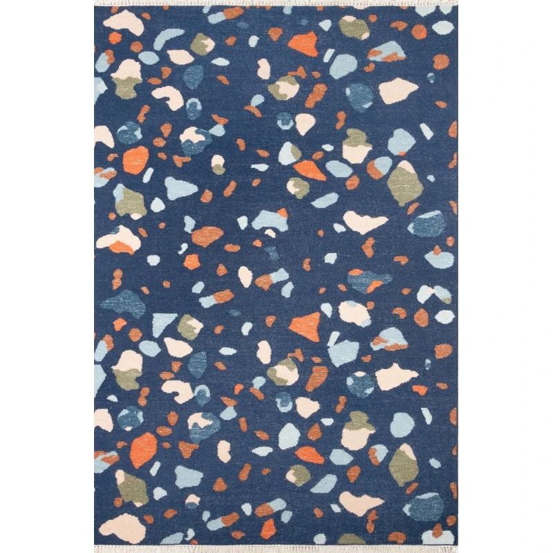 Momeni Jem Area Rug JEM-2 Terri Navy 3'6 X 5'6