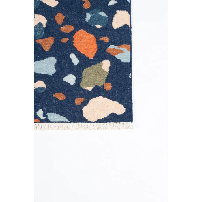 Momeni Jem Area Rug JEM-2 Terri Navy 5' X 7'6