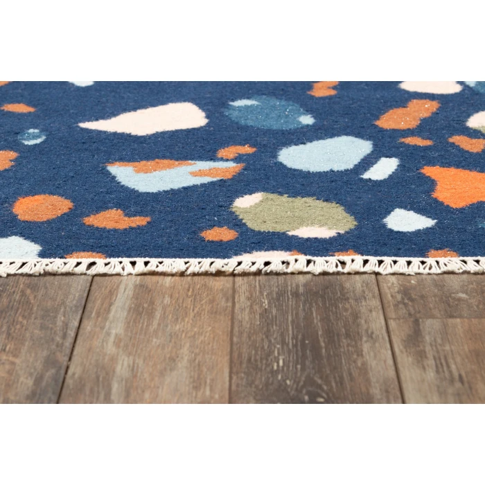 Momeni Jem Area Rug JEM-2 Terri Navy 5' X 7'6