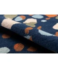 Momeni Jem Area Rug JEM-2 Terri Navy 5' X 7'6
