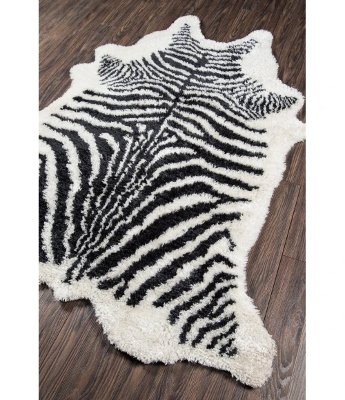 Momeni Kalahari Area Rug KAL-1 Domesticated Black 7'6 X 9'6