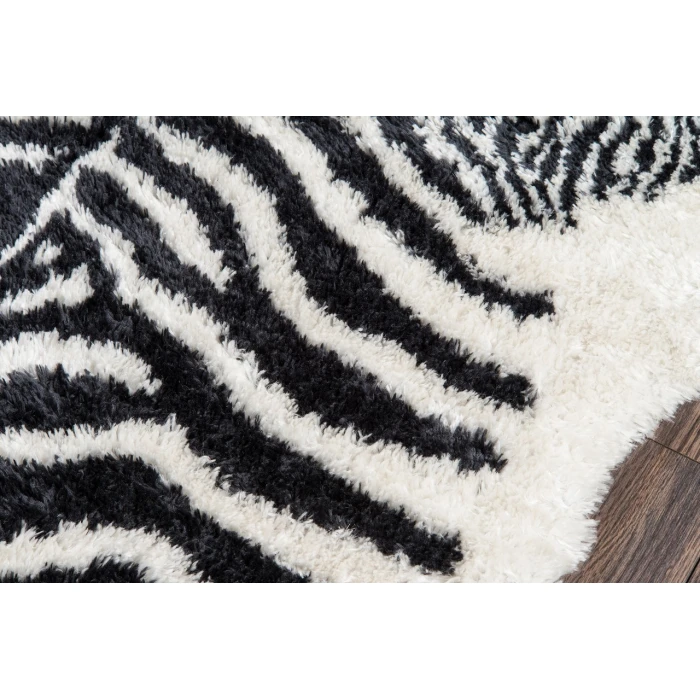 Momeni Kalahari Area Rug KAL-1 Domesticated Black 7'6 X 9'6