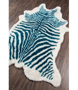 Momeni Novogratz Kalahari Kal-1 Turquoise Area Rug 7 ft. 6 in. X 9 ft. 6 in. Rectangle