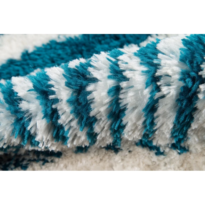 Momeni Kalahari Area Rug KAL-1 Domesticated Turquoise 7'6 X 9'6