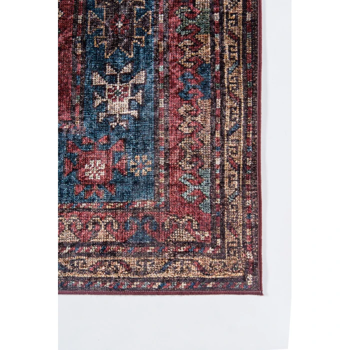 Momeni Karachi Area Rug KAR-1 Burgundy 6' X 9'