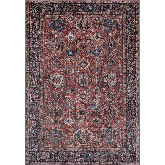 Momeni Karachi Area Rug KAR-2 Rust 3'6 X 5'6