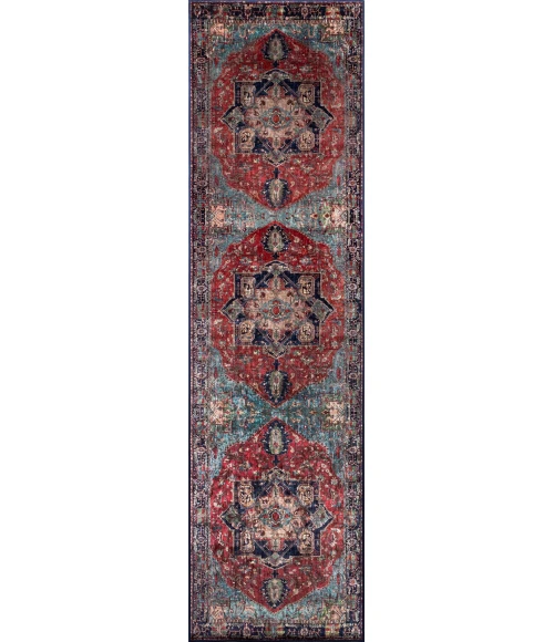 Momeni Karachi Area Rug KAR-3 Multi 2'3 X 8' Runner