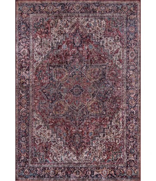 Momeni Karachi Area Rug KAR-4 Burgundy 5' X 8'