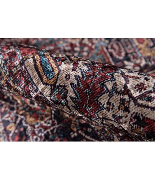 Momeni Karachi Area Rug KAR-4 Burgundy 5' X 8'