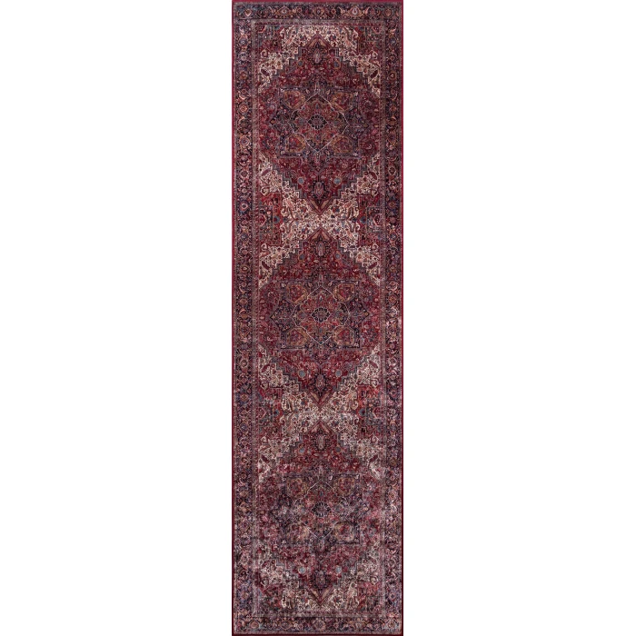 Momeni Karachi Area Rug KAR-4 Burgundy 6' X 9'