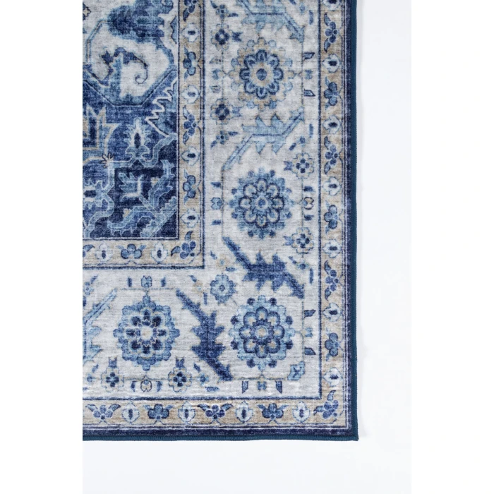 Momeni Karachi Area Rug KAR-8 Blue 3'6 X 5'6