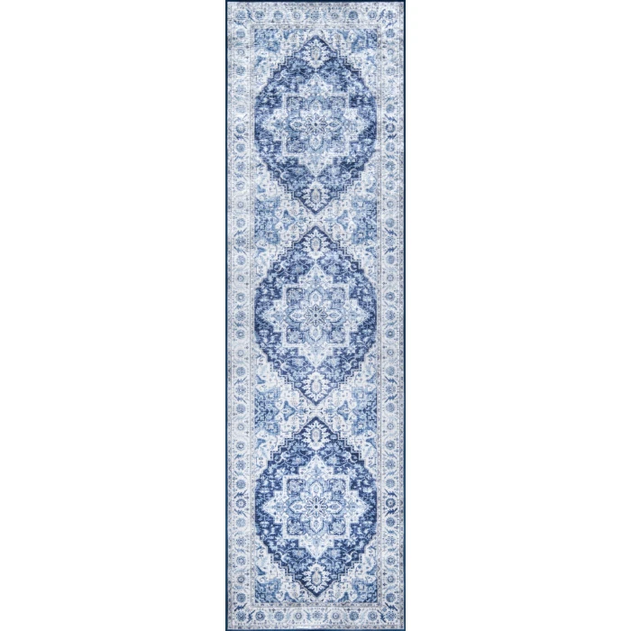 Momeni Karachi Area Rug KAR-8 Blue 3'6 X 5'6