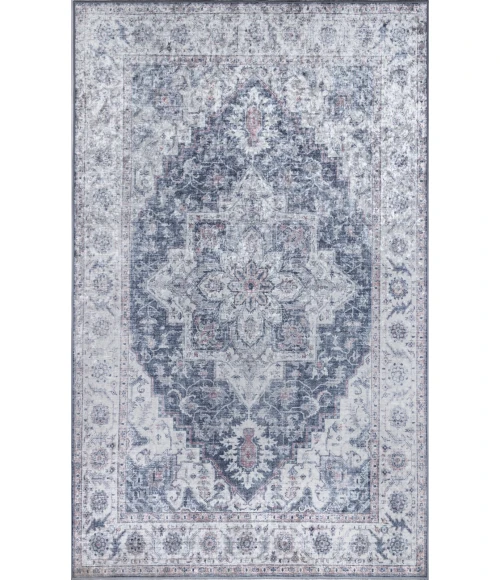 Momeni Karachi Area Rug KAR-8 Grey 6' X 9'