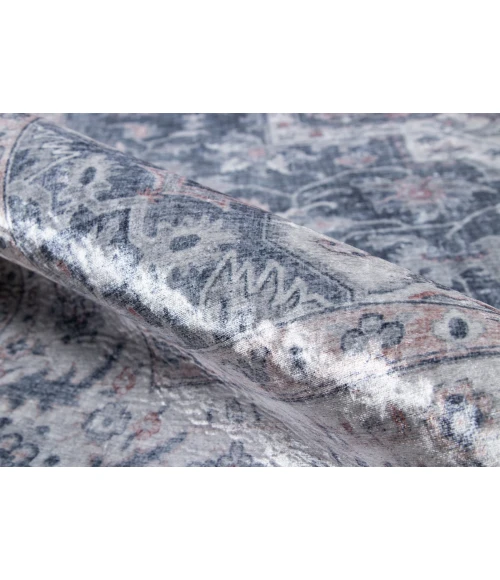 Momeni Karachi Area Rug KAR-8 Grey 6' X 9'
