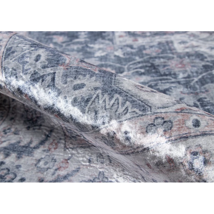 Momeni Karachi Area Rug KAR-8 Grey 2'3 X 8' Runner