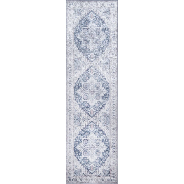 Momeni Karachi Area Rug KAR-8 Grey 2'3 X 8' Runner