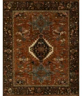 Momeni Karajeh KAJ-1 Red 9 ft. X 12 ft. Rectangle Rug