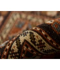 Momeni Karajeh KAJ-1 Red 9 ft. X 12 ft. Rectangle Rug