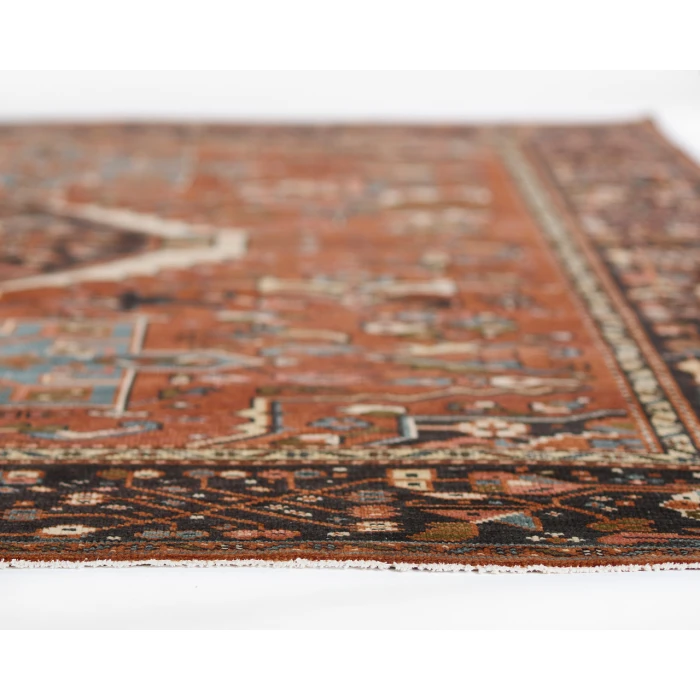Momeni Karajeh KAJ-1 Red 9 ft. X 12 ft. Rectangle Rug