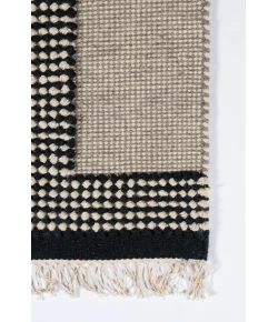 Momeni Novogratz Karl Krl-1 Black Area Rug 5 ft. X 7 ft. 6 in. Rectangle