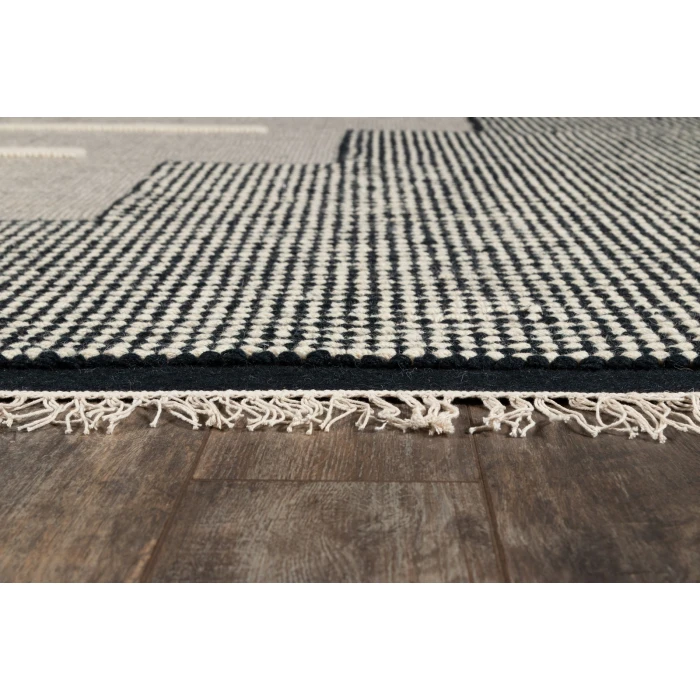 Momeni Karl Area Rug KRL-1 Jules Black 2'3 X 8' Runner