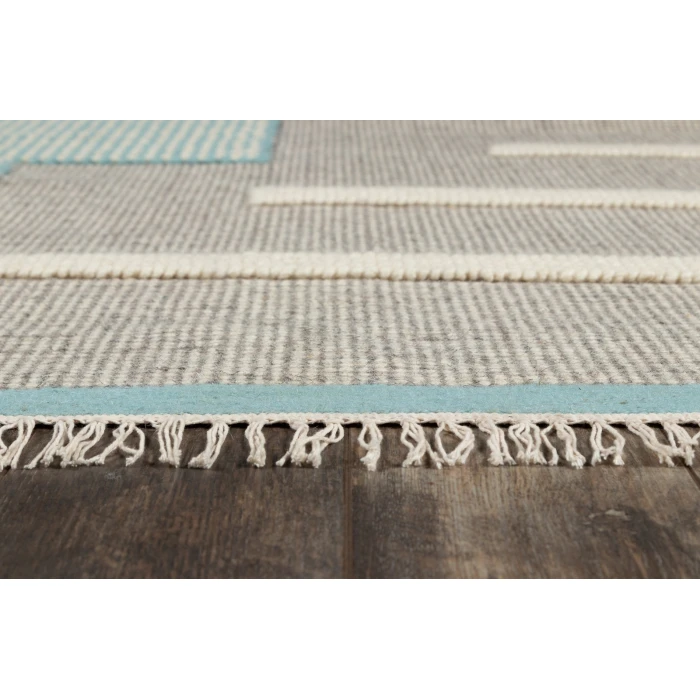 Momeni Karl Area Rug KRL-1 Jules Blue 2'3 X 8' Runner