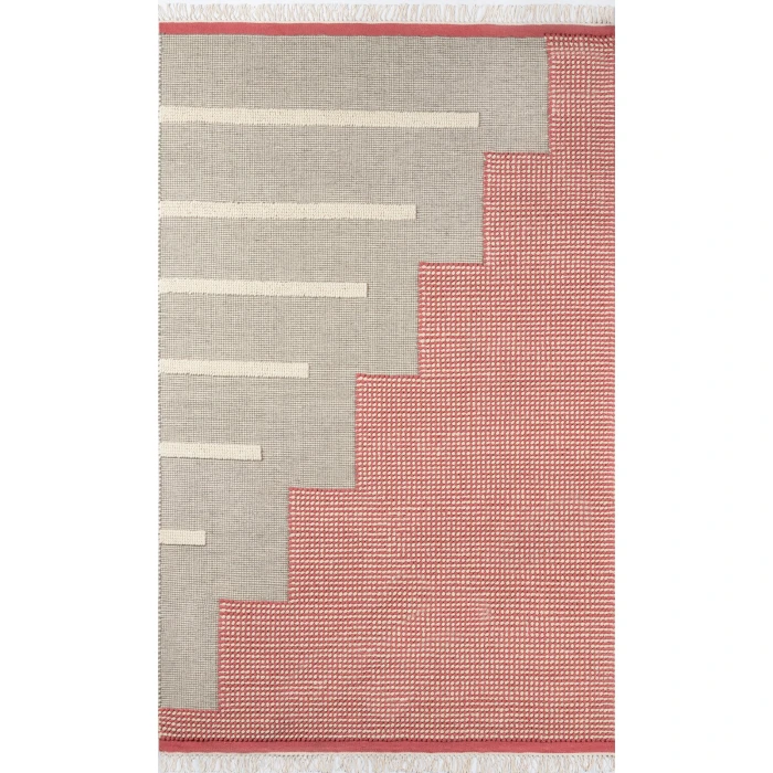 Momeni Karl Area Rug KRL-1 Jules Pink 5' X 7'6
