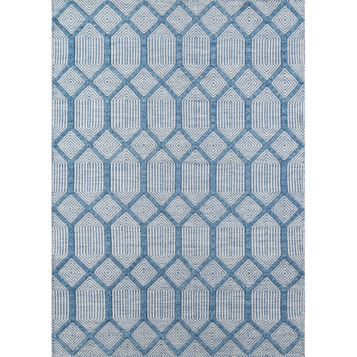 Momeni Langdon Area Rug LGD-4 Cambridge Blue 5' X 8'