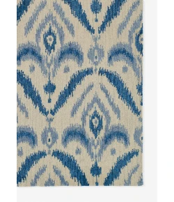Momeni Leiden Lei-3 Blue Area Rug 5 ft. X 8 ft. Rectangle
