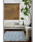 Momeni Leiden LEI-3 Blue 5' X 8' Area Rug
