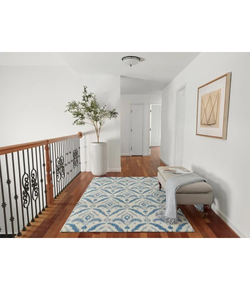 Momeni Leiden LEI-3 Blue 5' X 8' Area Rug