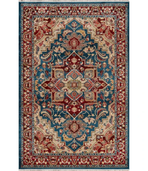 Momeni Lenox Area Rug LE-01 Blue 3'3 X 5'3