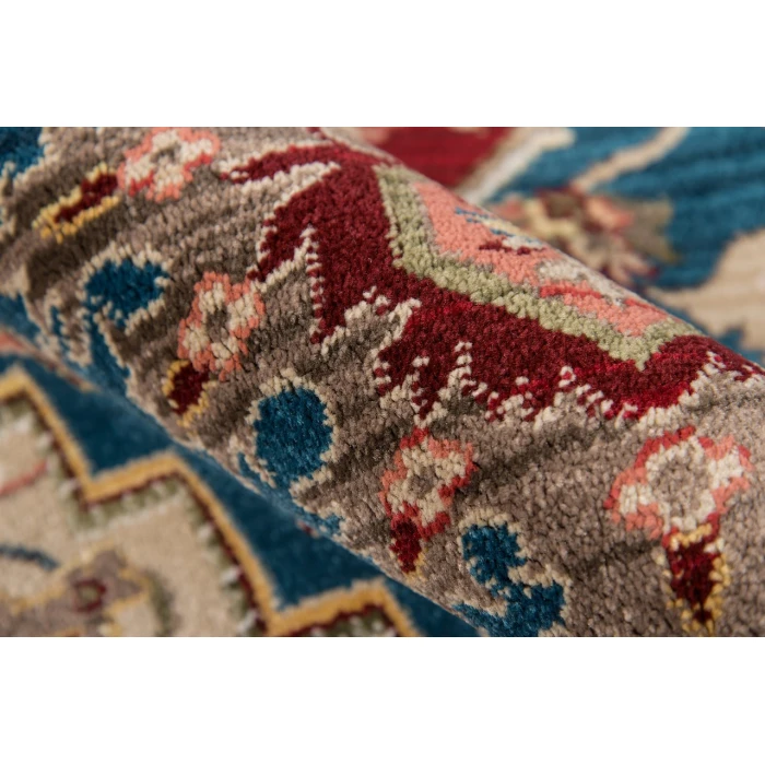 Momeni Lenox Area Rug LE-01 Blue 5' X 5' Round