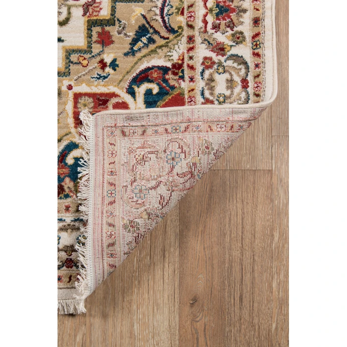 Momeni Lenox Area Rug LE-01 Ivory 5' X 5' Round