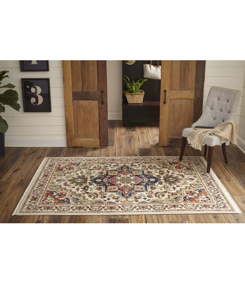 Momeni Lenox LE-01 Ivory 5 ft. X 7 ft. 5 in. Rectangle Rug