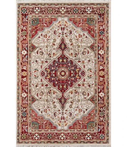 Momeni Lenox Area Rug LE-02 Red 2'3 X 8' Runner