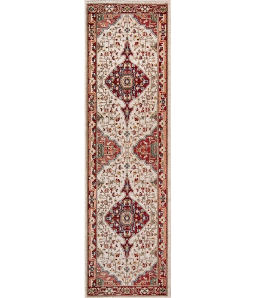 Momeni Lenox Area Rug LE-02 Red 2'3 X 8' Runner